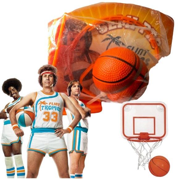 Toys Semi Pro Basketball Hoop Small Toy Game Will Ferrell Movie Flint